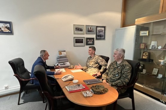 Parlamentarni vojni povjerenik BiH primio u radnu posjetu generalnog inspektora Ministarstva odbrane BiH